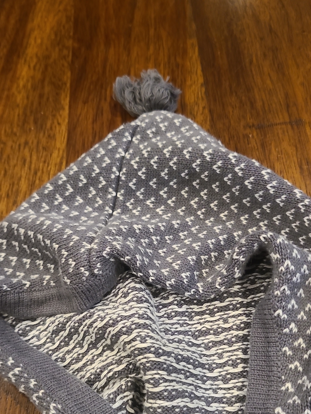 Hanna Andersson one piece Sweater hooded Nordic 70  6 -12 Months outfit - Picture 3 of 5